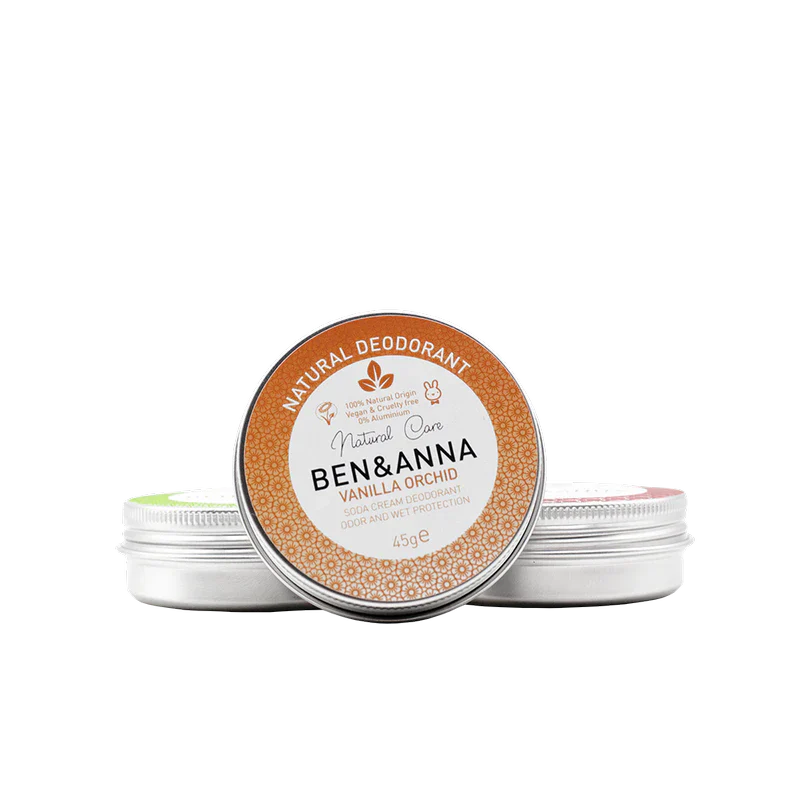Ben & Anna Natural Deodorant Vanilla Orchid (Tin) 45g