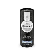 Ben & Anna Natural Deodorant Urban Black (Paper Tube) 40g