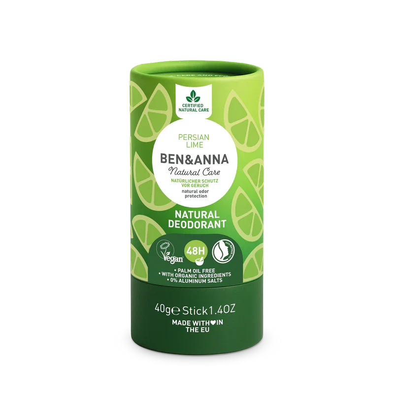 Ben & Anna Natural Deodorant Persian Lime (Paper Tube) 40g