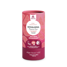 Ben & Anna Natural Deodorant Pink Grapefruit (Paper Tube) 40g