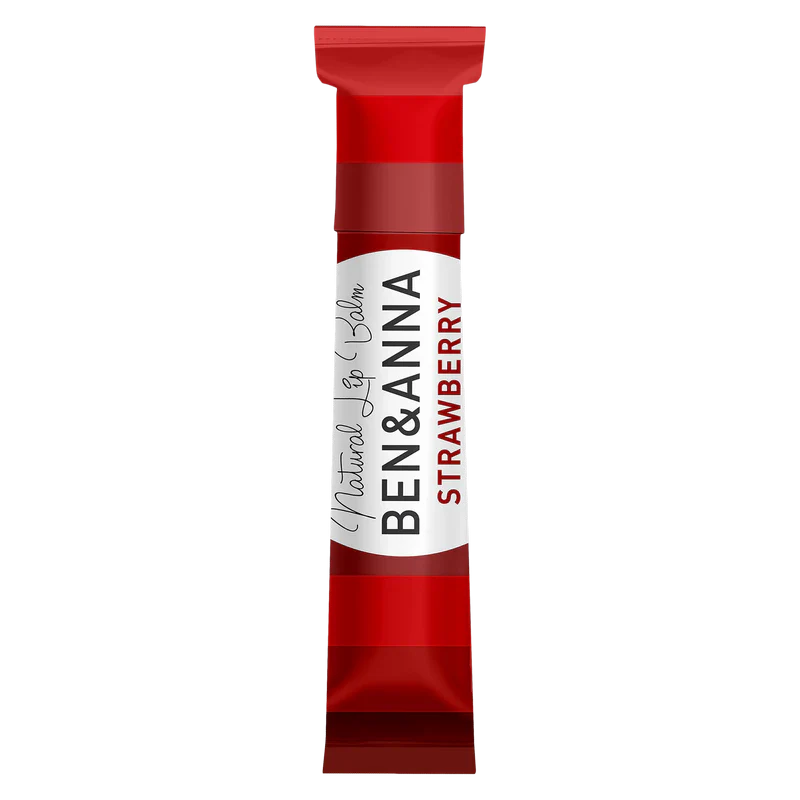 Ben & Anna Strawberry Lip Balm 6g