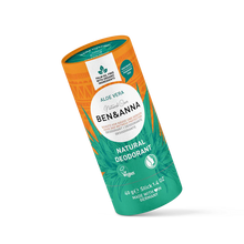 Ben & Anna Natural Deodorant Aloe Vera (Fragrance Free) (Paper Tube) 40g