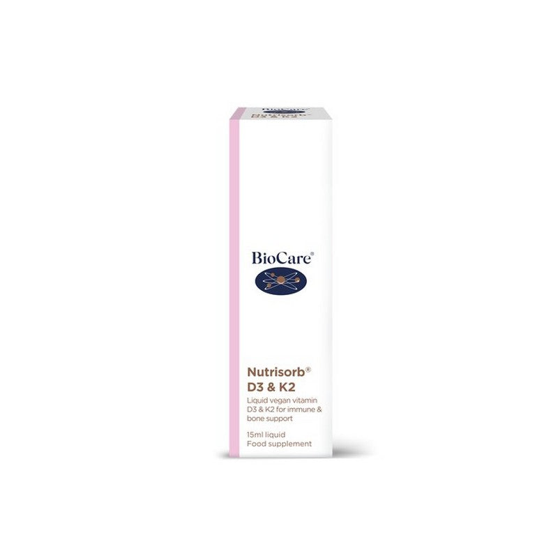 BioCare Nutrisorb® D3 & K2 15ml Liquid Drops