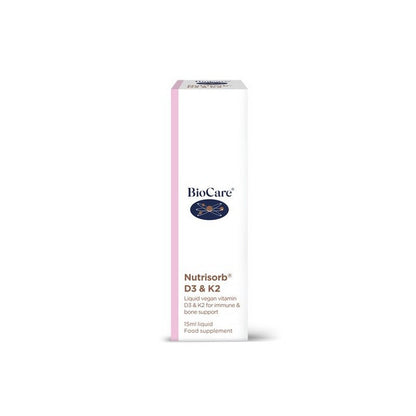 BioCare Nutrisorb® D3 & K2 15ml Liquid Drops