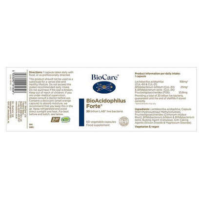 BioCare BioAcidophilus Forte