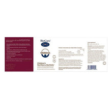 BioCare Children's Red Berry BioMelts 28 Sachets