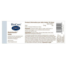 BioCare Nutrisorb® Iron 15ml