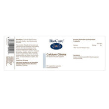 BioCare Calcium Citrate  90 Capsules