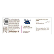 BioCare Vitamin B6 60 Capsules