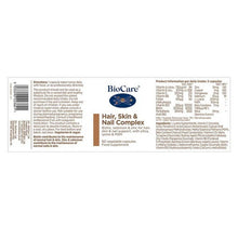 BioCare Hair, Skin & Nail Complex 60 Capsules