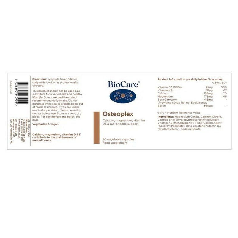 BioCare Osteoplex 90 Capsules