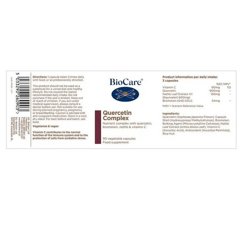 BioCare Quercetin Complex 90 Capsules