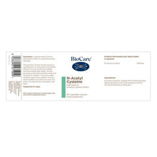 BioCare NAcetyl Cysteine 90 Capsules