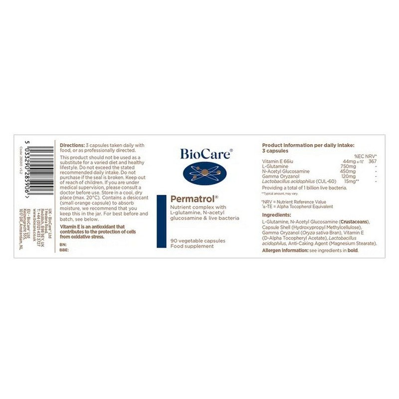 BioCare Permatrol® 90 Capsules