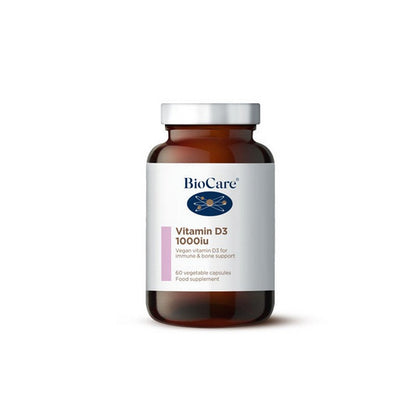 BioCare Vitamin D3 1000iu 60 Capsules