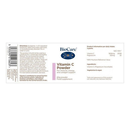 BioCare Vitamin C Powder