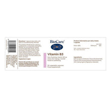 BioCare Vitamin B3 30 Capsules