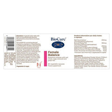 BioCare Female Balance 60 Capsules