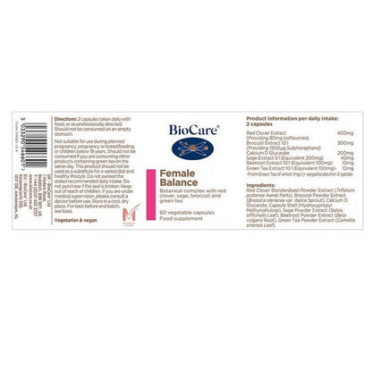 BioCare Female Balance 60 Capsules