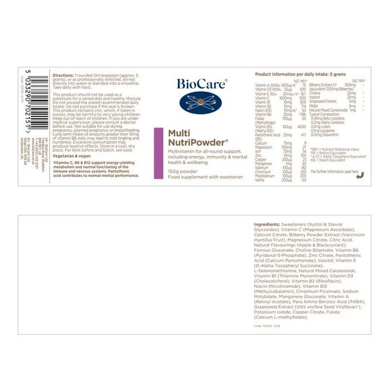 BioCare Multi NutriPowder150g