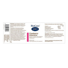 BioCare Cranberry Intensive 60g Powder