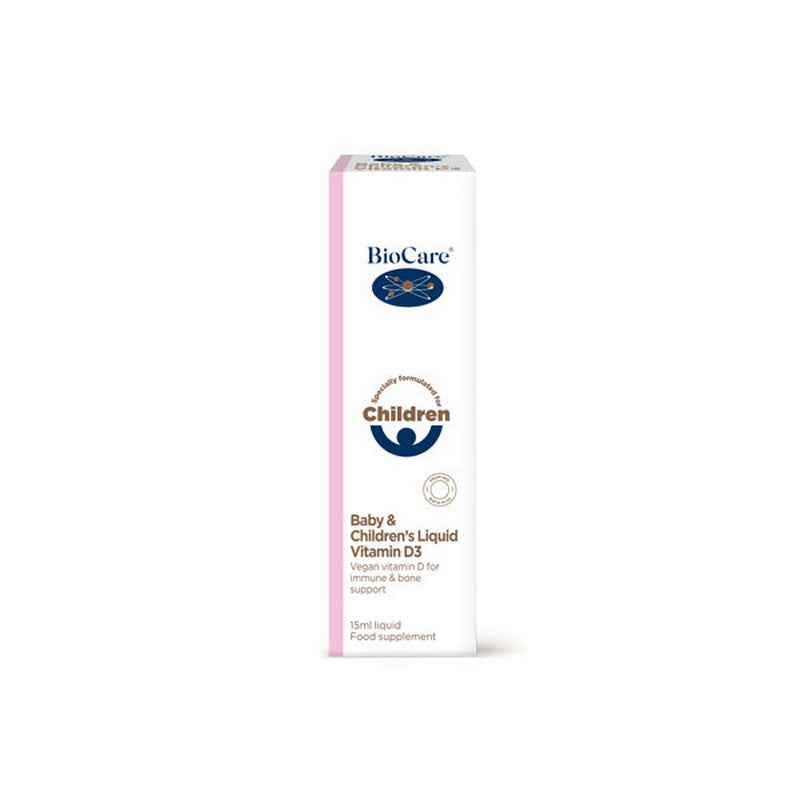 BioCare Baby & Children's Liquid Vitamin D3 15ml