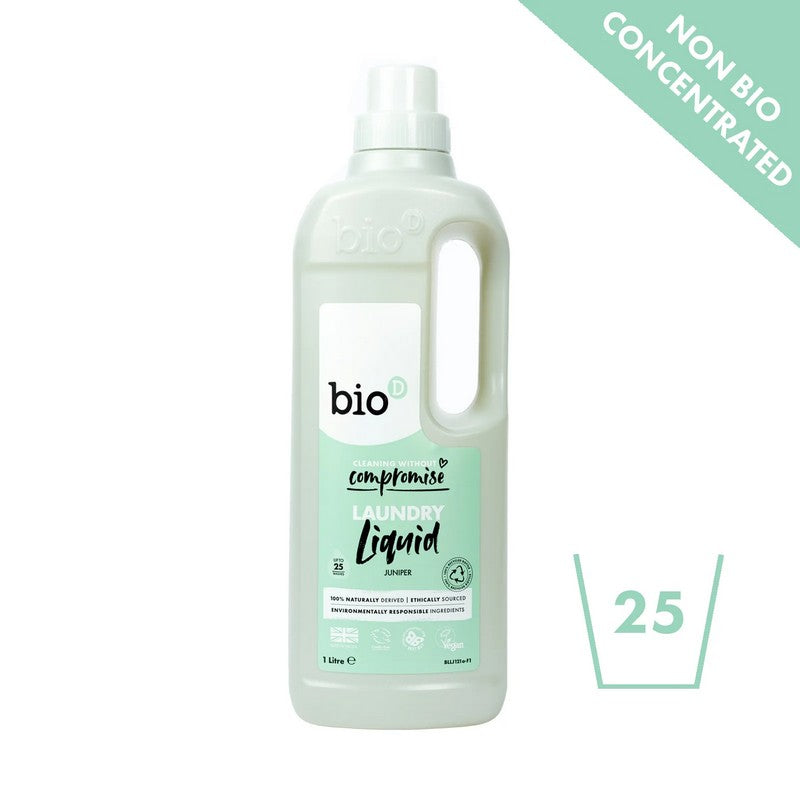 Bio-D Laundry Liquid with Juniper - 1 Litre