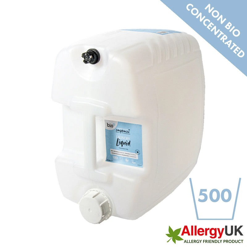 Bio-D Fragrance Free Laundry Liquid 20 Litre