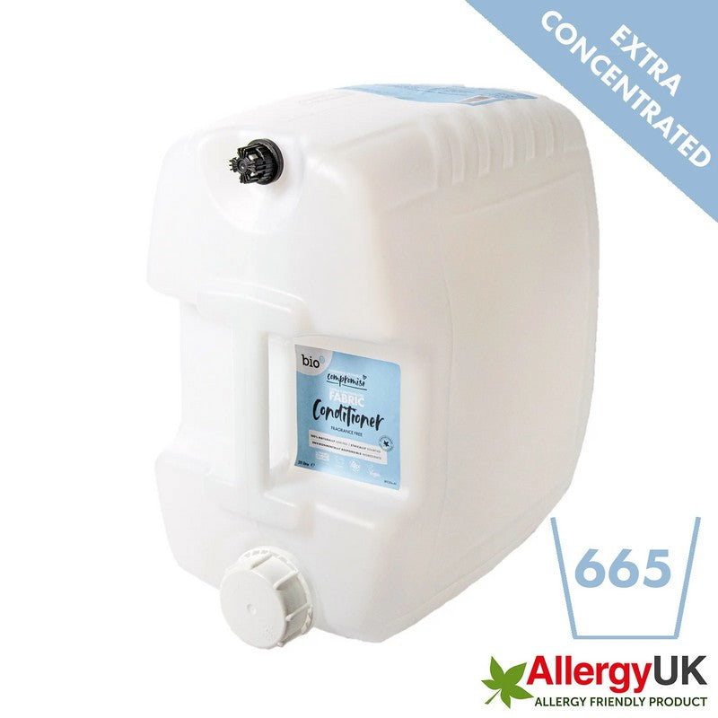 Bio-D Fragrance Free Fabric Conditioner 20 Litre