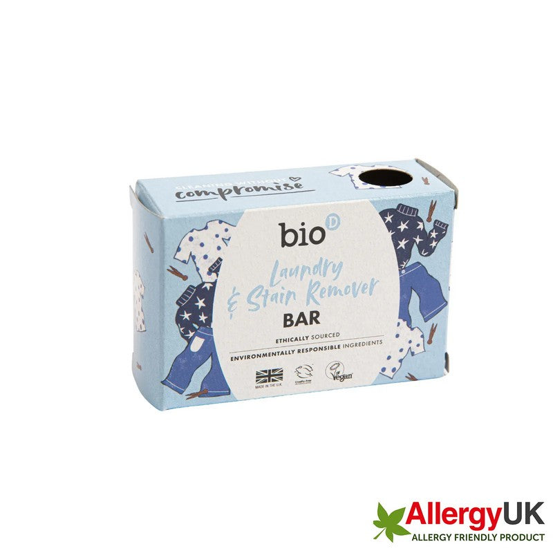 Bio-D Boxed Laundry and Stain Remover Bar 90g