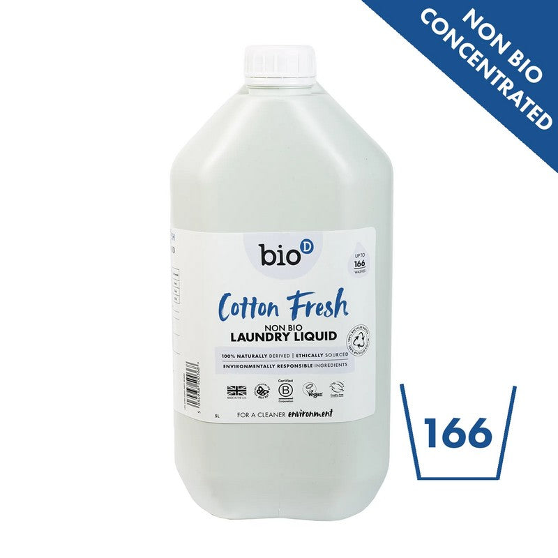 Bio-D Cotton Fresh Laundry Liquid 5 Litre
