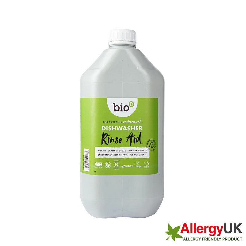 Bio-D Dishwasher Rinse Aid 5 Litre
