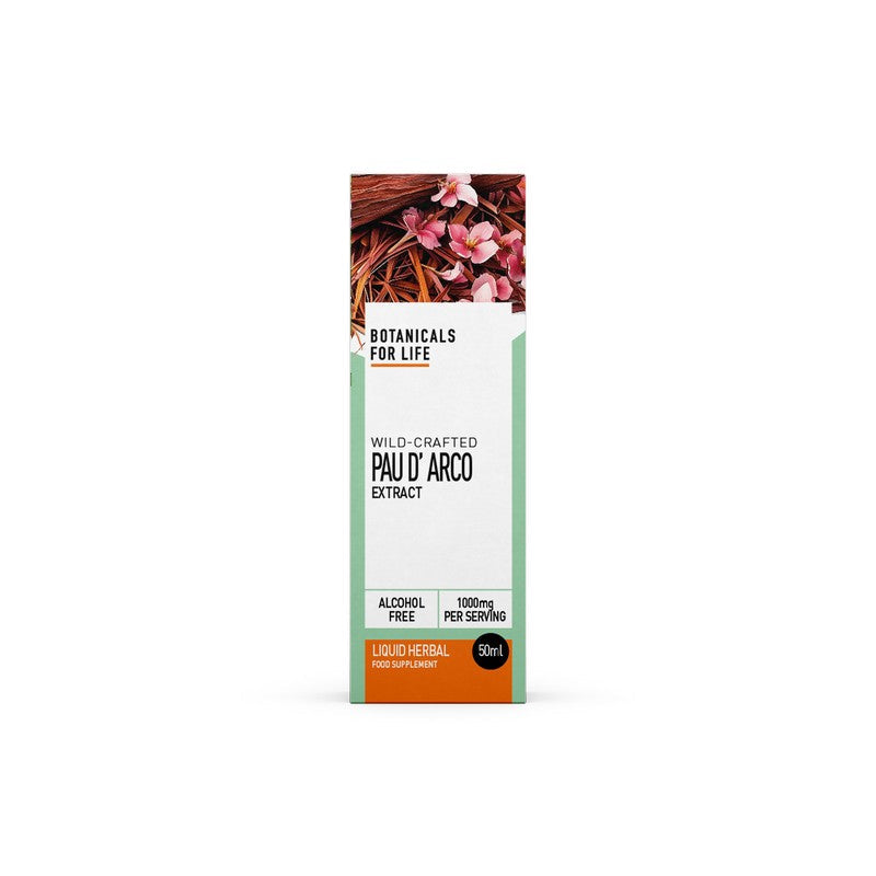 Botanicals For Life Botanicals For Life Wild Crafted Pau D'arco Liquid Extract 50ml