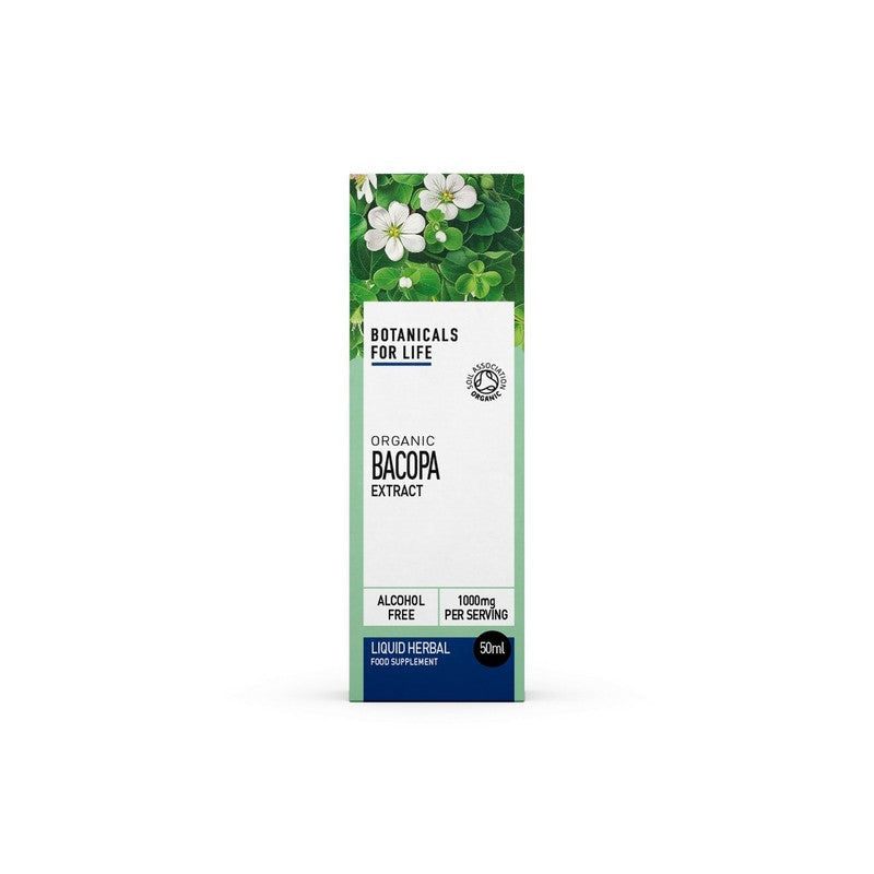 Botanicals For Life Botanicals For Life Organic Bacopa Liquid Extract 50ml