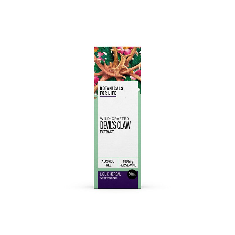 Botanicals For Life Botanicals For Life Wild Crafted Devils Claw Liquid Extract 50ml