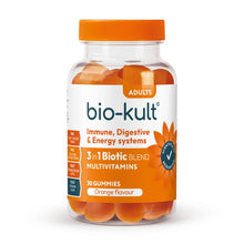 Bio-Kult 3-in-1 Biotic Blend Gummies for Adults Orange Flavour 30 Gummies