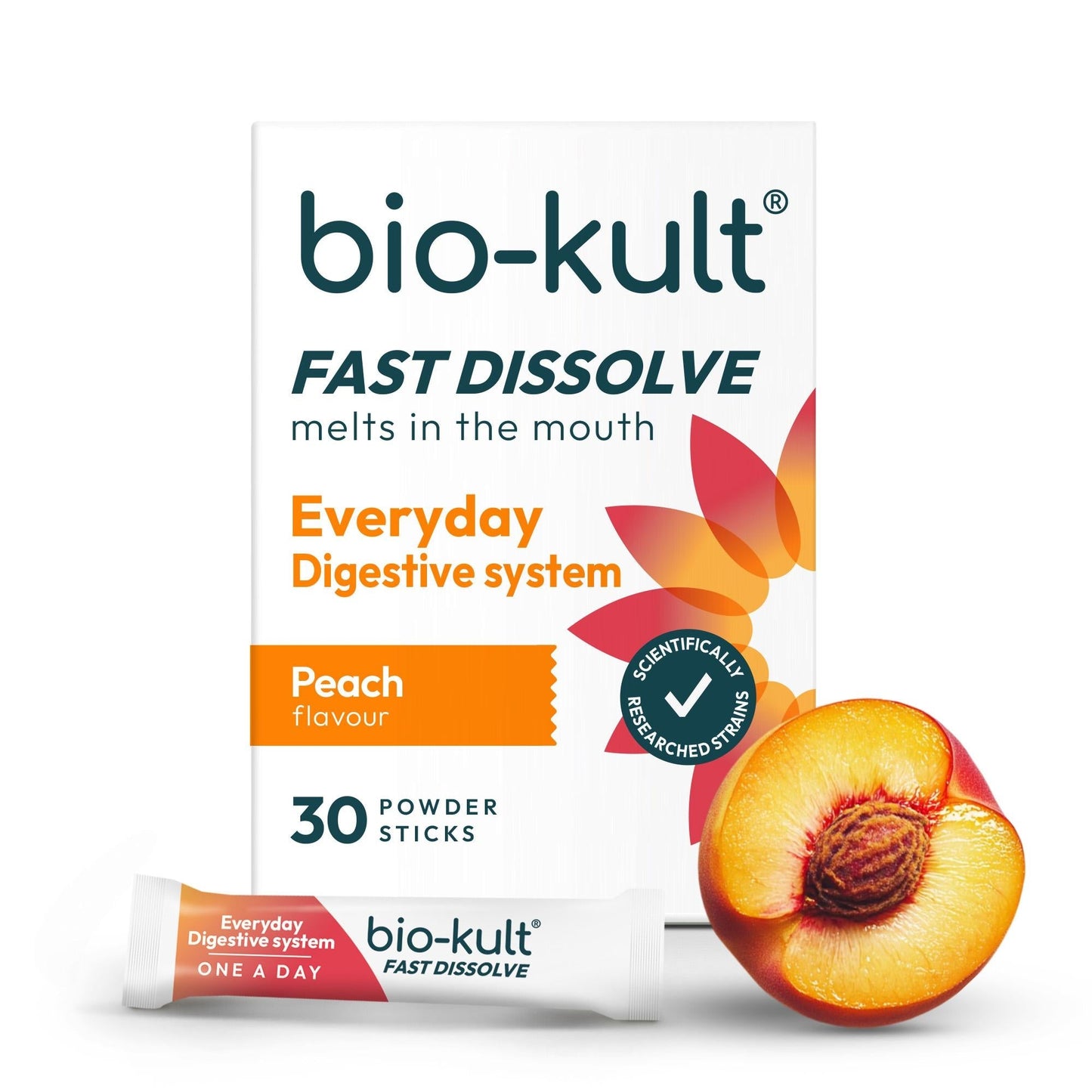 Bio-Kult Everyday Fast Dissolve Powder Stick Peach 30 scahets