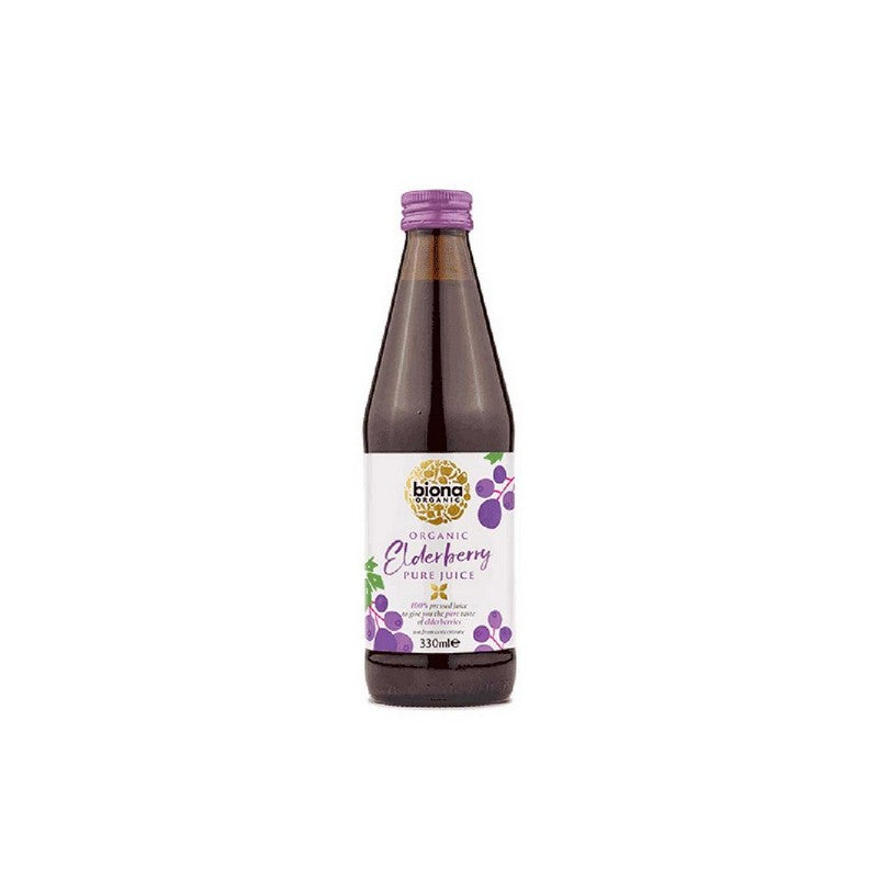 Biona Organic Elderberry Pure Super Juice 330g