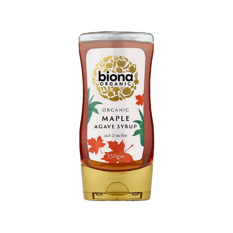 Biona Organic Maple Agave Syrup - Squeezy 350g