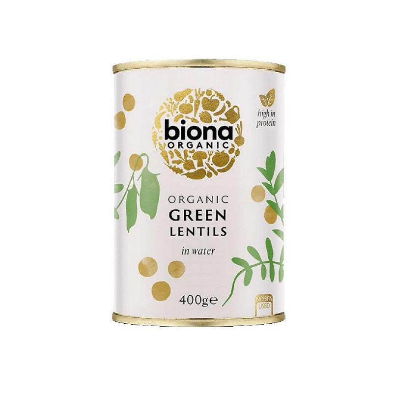 Biona Organic Green Lentils - 400g