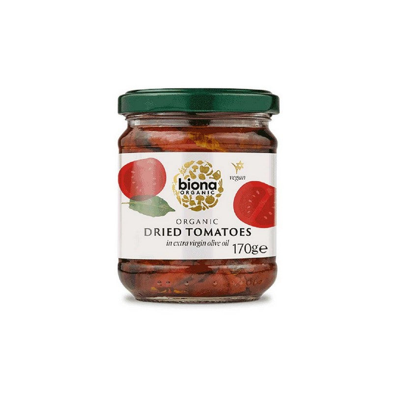 Biona Organic Dried Tomatoes in Extra Virgin Olive Oil 170g