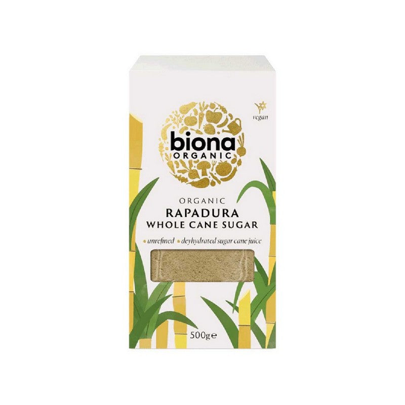 Biona Organic Rapadura/Succanat Wholecane Sugar 500g