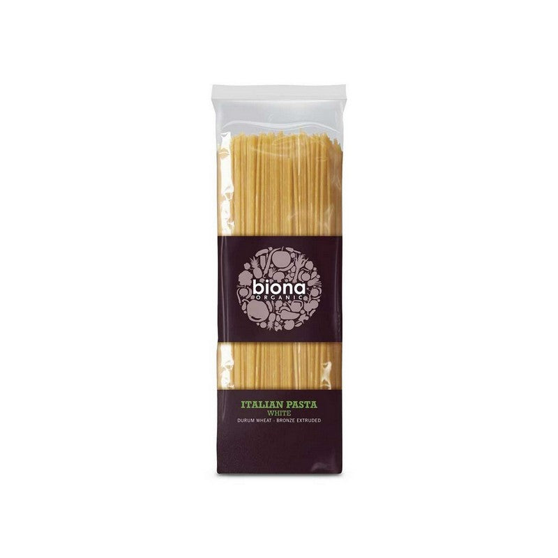 Biona Organic Italian White Spaghetti Pasta 500g