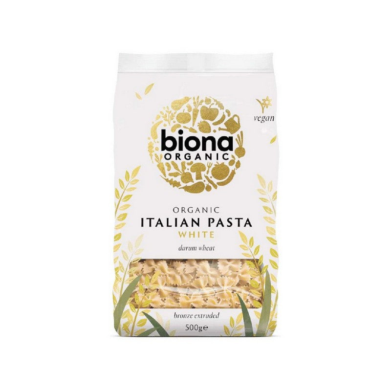 Biona Organic White Farfalline Pasta 500g