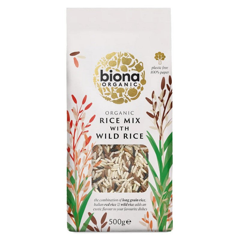 Biona Organic Wild Rice Mix  500g