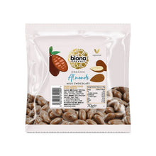 Biona Organic Milk Chocolate covered Almonds 70g