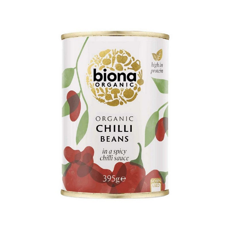 Biona Organic Red Kidney Chilli Beans 395g