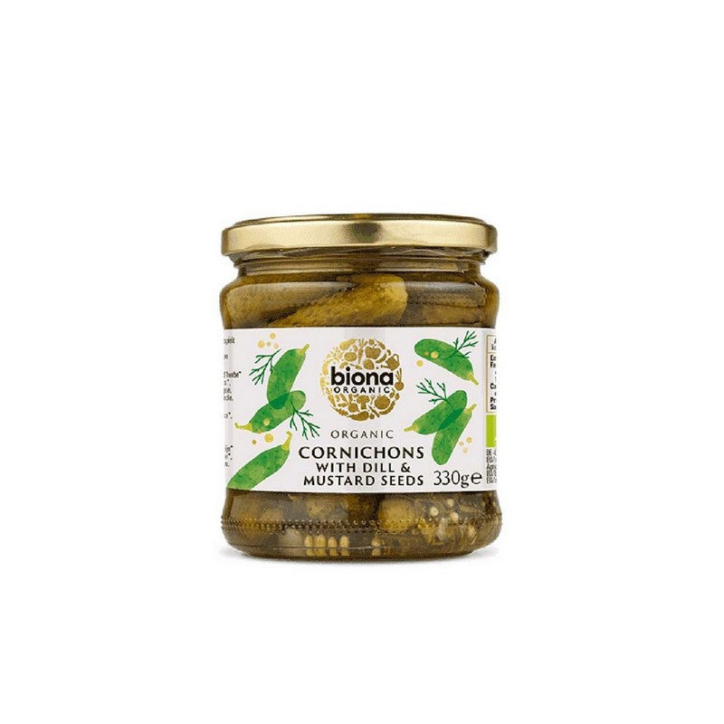 Biona Organic Cornichons 330g