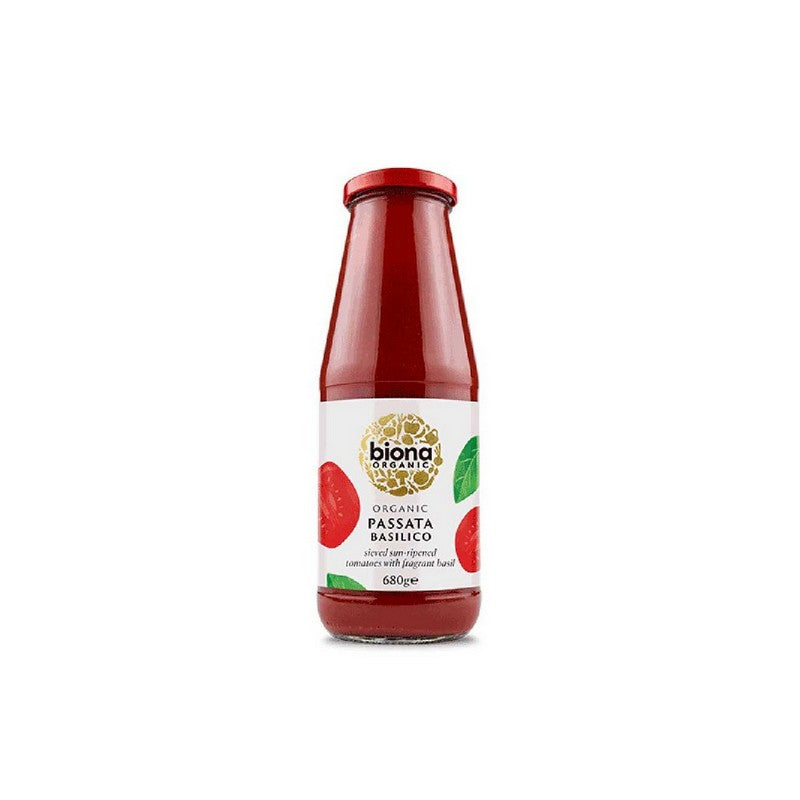 Biona Organic Passata with Basil 680g