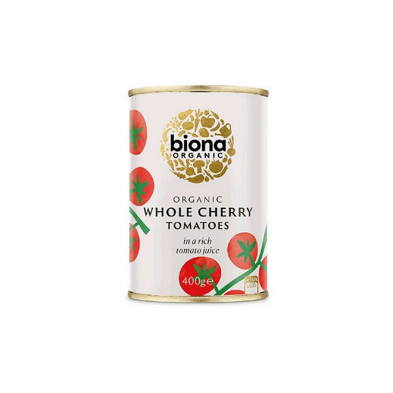 Biona Whole Cherry Tomatoes Organic 400g